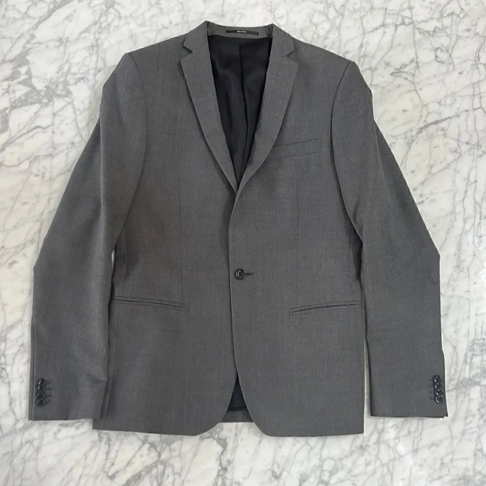 NWOT Filippa K Gray Blazer Jacket, Men’s Size 38 US